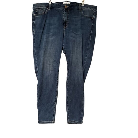 Lane Bryant Flex Magic Waistband Signature  Mid Rise Skinny Plus Size 22 - Picture 1 of 5